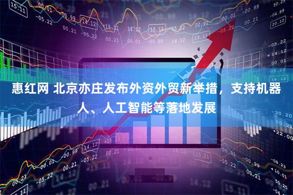 惠红网 北京亦庄发布外资外贸新举措，支持机器人、人工智能等落地发展